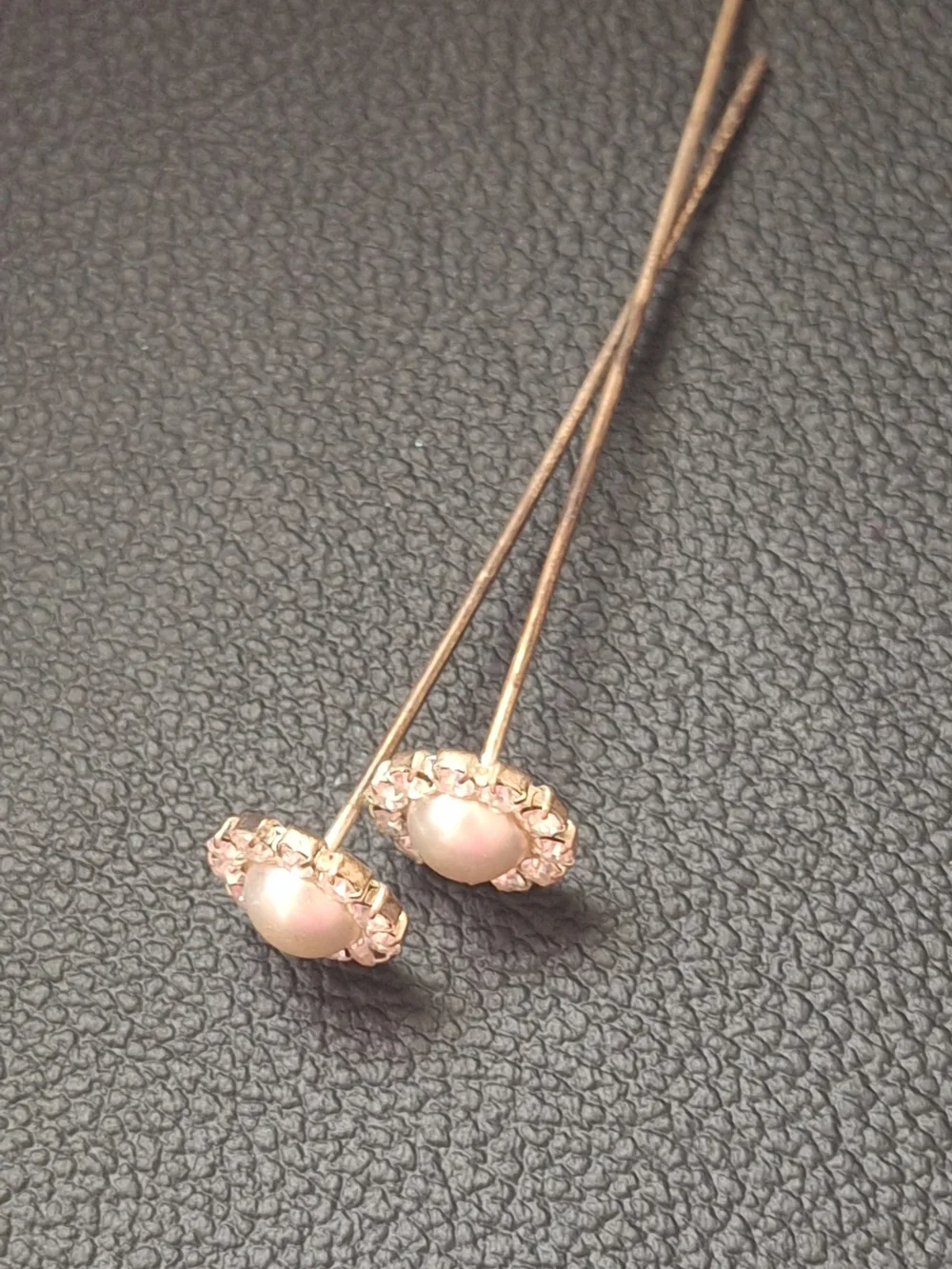 Vintage delicate faux